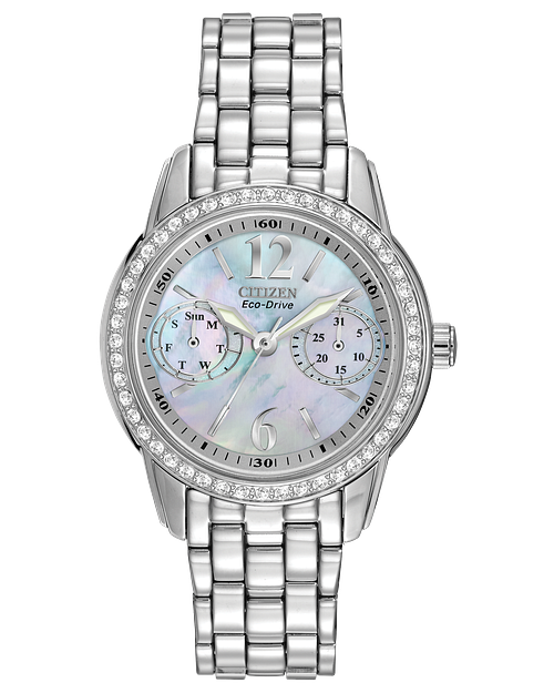 Citizen pearl face sales watch